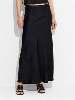 Wild Fable Satin Maxi Skirt
